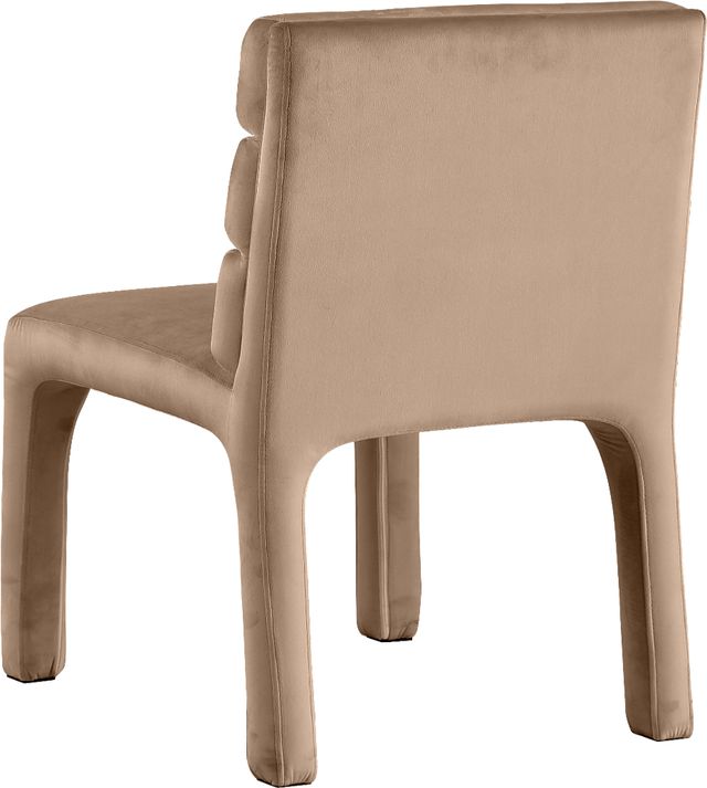 Meridian Furniture Kai Beige Velvet Dining Chair-3