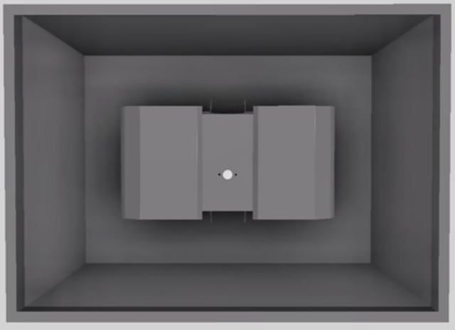 Vent-A-Hood® Designer Series 42" Gunsmoke Island Range Hood-1