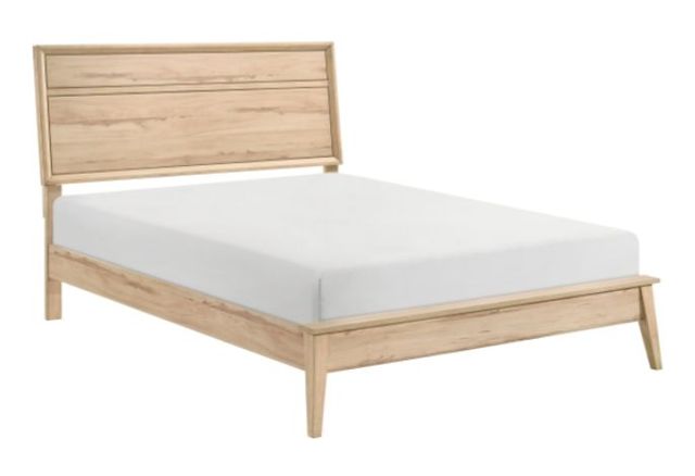 Homelegance® Marrin Natural Oak California King Panel Bed-0