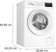Bosch® 300 Series 24" White Front Load Compact Washer-2
