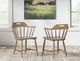 Legacy Classic Vintage Market Barnwood Oak Spindle-Back Dining Side Chair-1