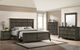 Furniture of America® Houston Gray Queen Panel Bed-3