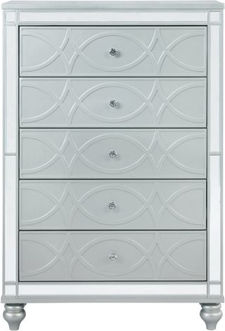 Coaster® Gunnison Silver Metallic Chest