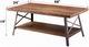 ACME Furniture Ikram Weathered Oak Coffee Table with Sandy Black Base-3