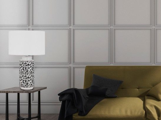 Cal® Lighting & Accessories Exeter 2-Piece Black/Pearl Table Lamp Set-1