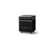 Viking® 5 Series 30" Onyx Pro Style Electric Range with Polished Chrome Trim-2