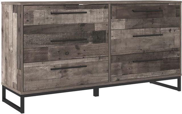 Signature Design by Ashley® Neilsville Multi Gray 53" Dresser-0