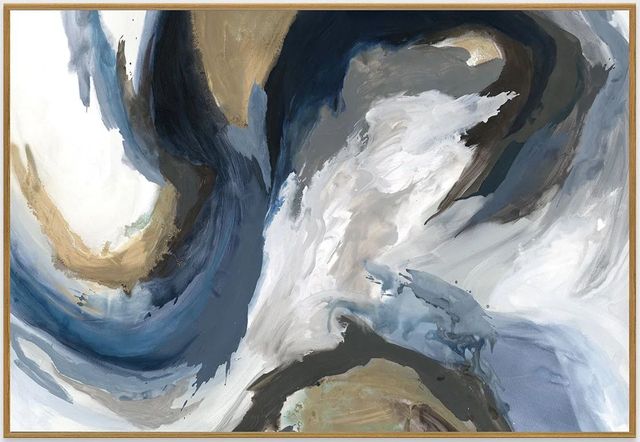 Classic Home Ultra Marine II Painting Wall Art-0