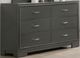 Furniture of America® Alison Metallic Gray Dresser-0