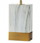 Furniture of America® Faith White Table Lamp with Gold Accent-2