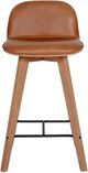 Moe's Home Collection Napoli Leather Tan Counter Stool-0