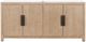 Universal Explore Home™ Modern Farmhouse Blair Rustic Oak Credenza-2