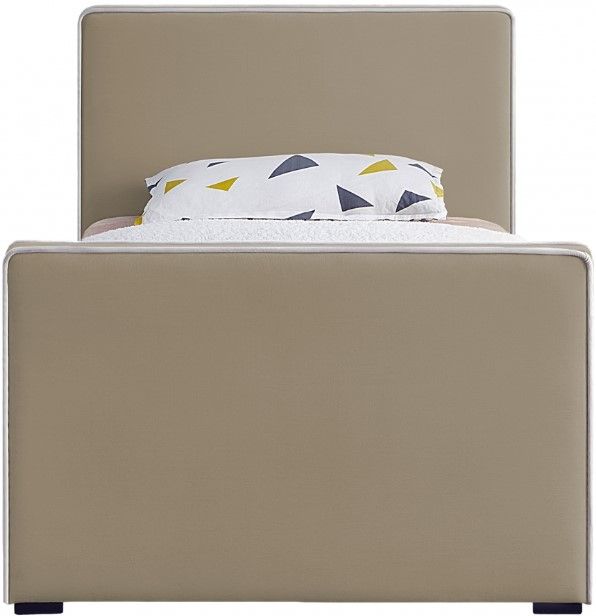 Meridian Furniture Dillard Beige Twin Bed-1
