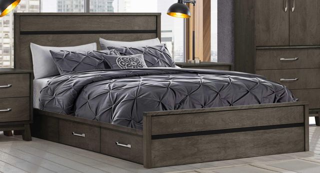 Concept Plus 130 Series Queen Storage Platform Bed-2