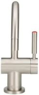 InSinkErator® Indulge Satin Nickel Modern Instant Hot Water Dispenser with 360-Degrees Swivel Spout-2
