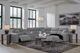 Signature Design by Ashley® Modmax II 6-Piece Pepper/Salt Right-Arm Facing Power Reclining Sectional and Chaise-5