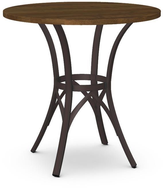 Amisco Customizable Kai Solid Birch Counter Height Table-0