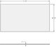 Amisco Customizable Amelia 72" Rectangular Dining Table with 1" Thermo Fused Laminate Top-1