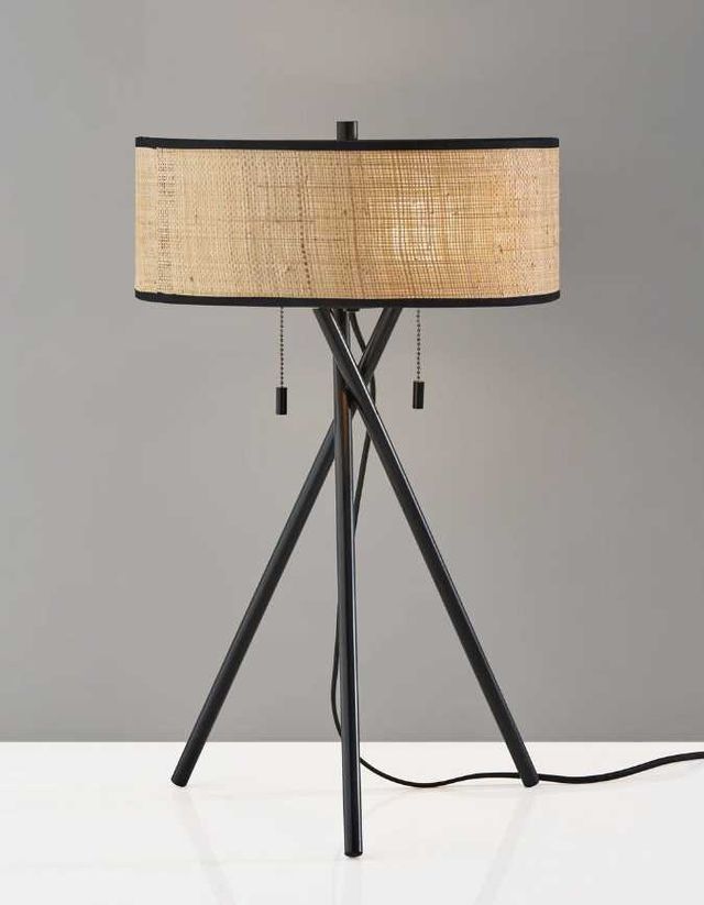 Adesso® Bushwick Black Table Lamp-3