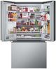 LG 25.5 Cu. Ft. PrintProof™ Stainless Steel Counter Depth French Door Refrigerator with CraftIce™-2