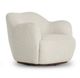 Four Hands Julius Sheldon Ivory Swivel Chair-0