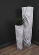 Le Present Lux Textura White 36" Planter-2