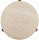 ACME Furniture Leonardo Beige Coffee Table with Dark Oak Base-4
