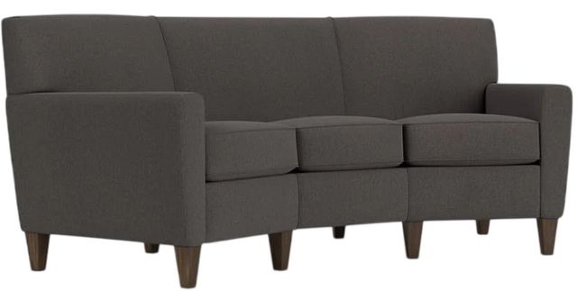 Flexsteel® Customizable Digby Leather Conversation Sofa-1