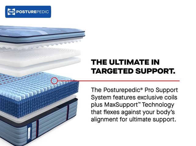 Sealy® Posturepedic® Pro Fuller 15" Wrapped Coil Medium Pillow Top California King Mattress-4
