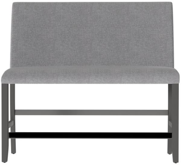 Emerald Home Seneca Walnut Ash Upholstered Bench-1