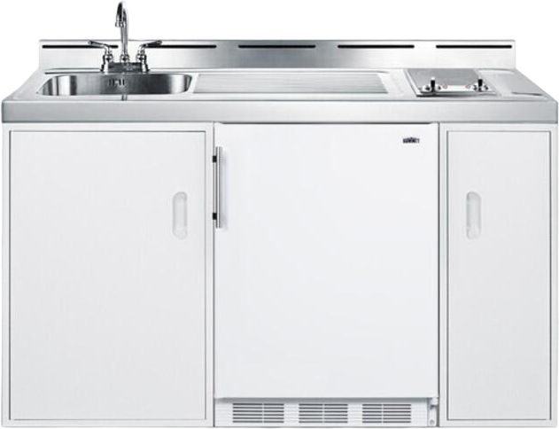 Summit® 60" White All-In-One Kitchenette-0