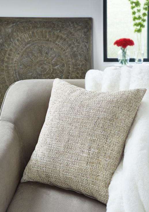 Signature Design by Ashley® Erline 4-Piece Cement Pillow-3