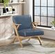 Homelegance® Gideon Blue/Natural Accent Chair-1