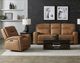Liberty Furniture Bennett 3-Piece Butternut Reclining Seating Set-4