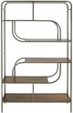 Signature Design by Ashley® Jaddon Antique Silver/Brown Bookcase-1