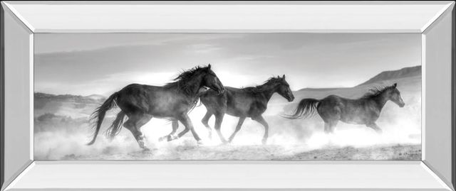 Classy Art Rolling by JG Studios Mirror Framed Wall Art-0