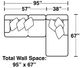 Jackson Furniture Crawford 2-Piece Metal Right-Arm Facing Loveseat Sectional and Chaise-4