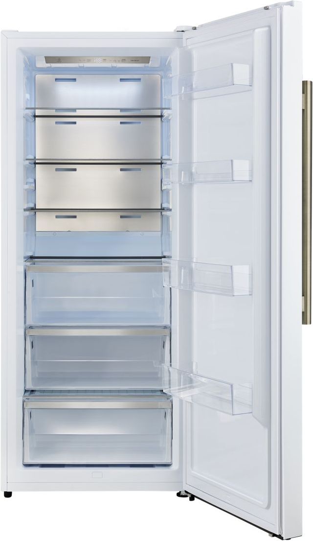 FORNO® Maderno Series Espresso 28" 13.6 Cu. Ft. White Built-In Column Refrigerator -4
