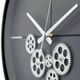 YHD Black/Gray Chic Wall Clock-4
