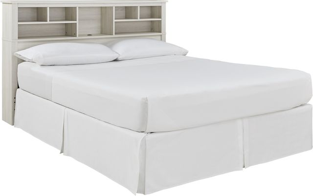 Signature Design by Ashley® Dorrinson White Queen Storage Headboard-1