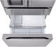 LG 36” 28.6 Cu. Ft. PrintProof™ Stainless Steel French Door Refrigerator with Mini Craft Ice™-5