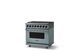 Viking® 7 Series 36" November Sky Pro Style Dual Fuel Range-2