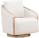Liberty Furniture Nora Light Brown/Nathan Ginger Swivel Accent Chair-0