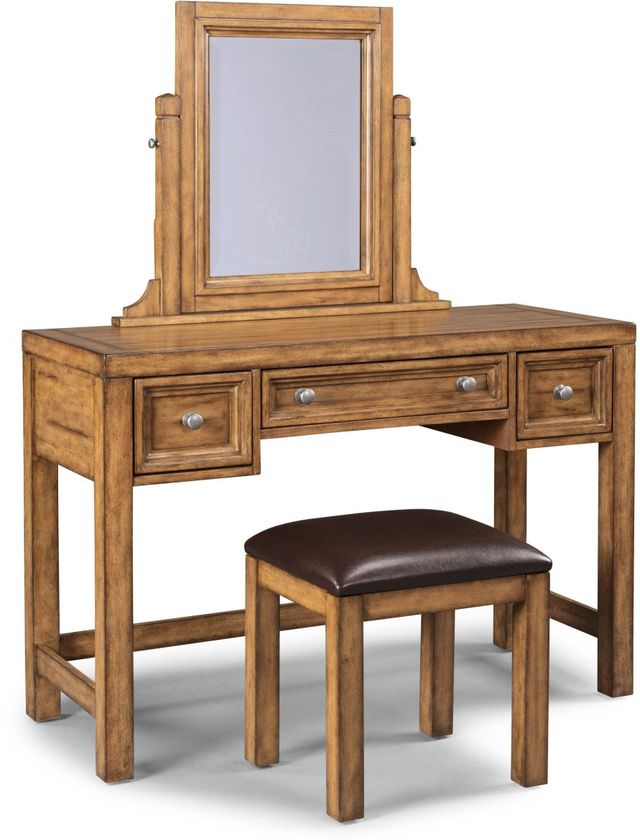 homestyles® Sedona Toffee Vanity and Bench-1