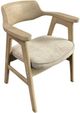 Nest Home Collections Wagner Anew Gray/White Washed Arm Chair-0