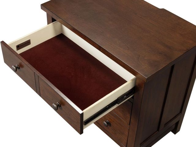 aspenhome® Channing Harvest Cherry 3-Drawer Nightstand-3