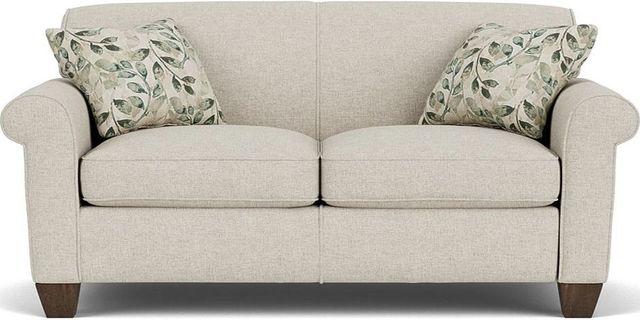 Flexsteel® Dana White Vanilla Loveseat-1