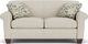 Flexsteel® Dana White Vanilla Loveseat-1