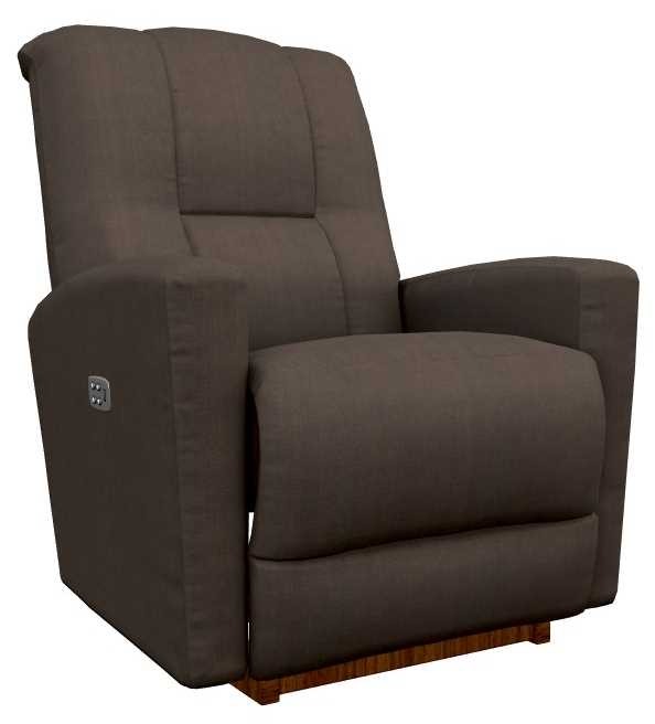 La-Z-Boy® Casey Sable Power Rocking Recliner | Dewey Furniture