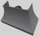 Vent-A-Hood® Designer Series 54" Gunsmoke Wall Mounted Range Hood-4